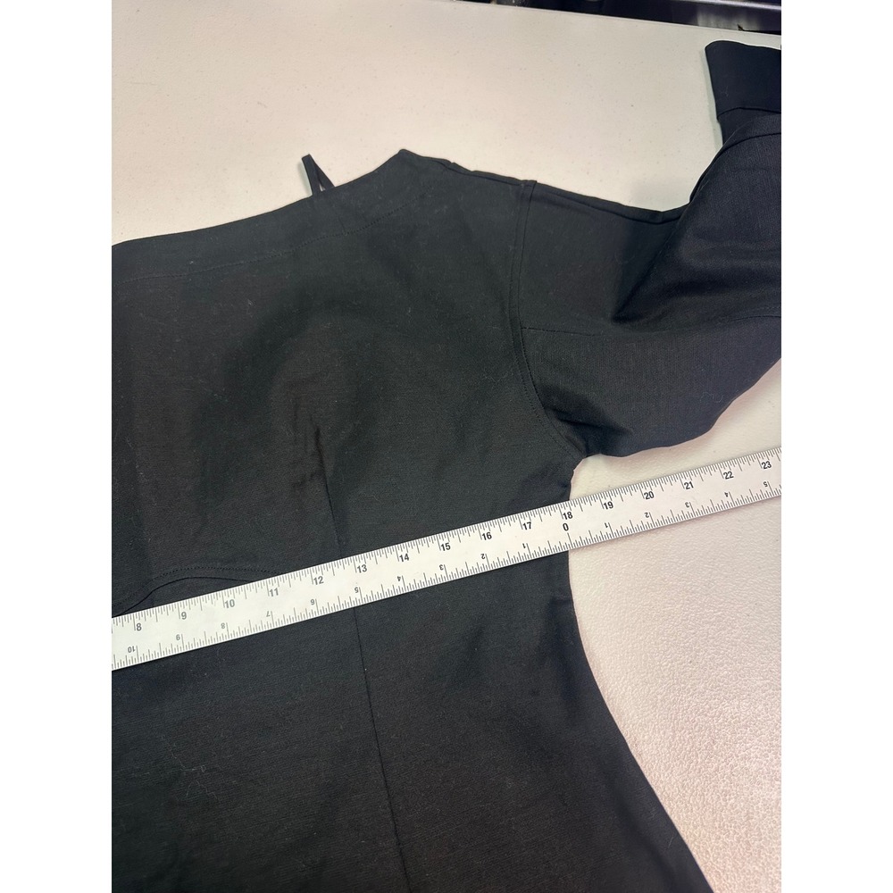 KBB‎ by Kahlana Women Black Boat Neck Long Sleeve Mini Dress Size 12 NWT - Picture 3 of 7